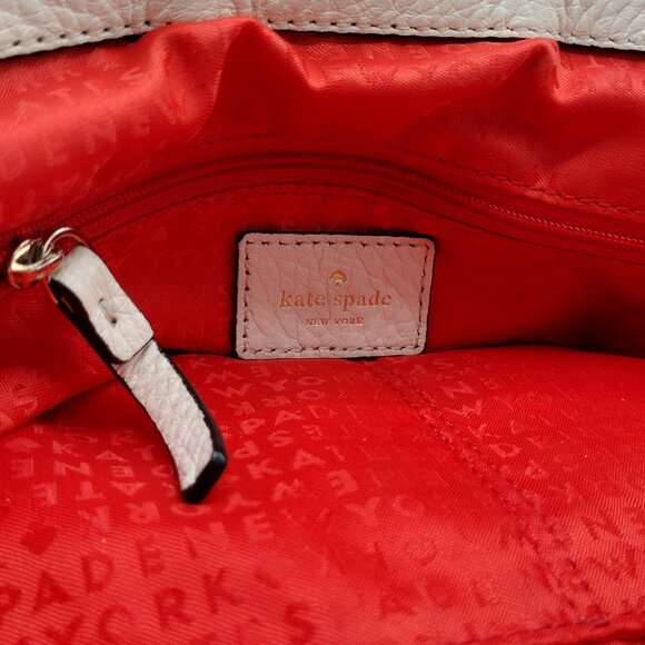 Kate Spade Cream Quilted Leather Astor Court Cynthia Shoulder Bag - Picture 17 of 17